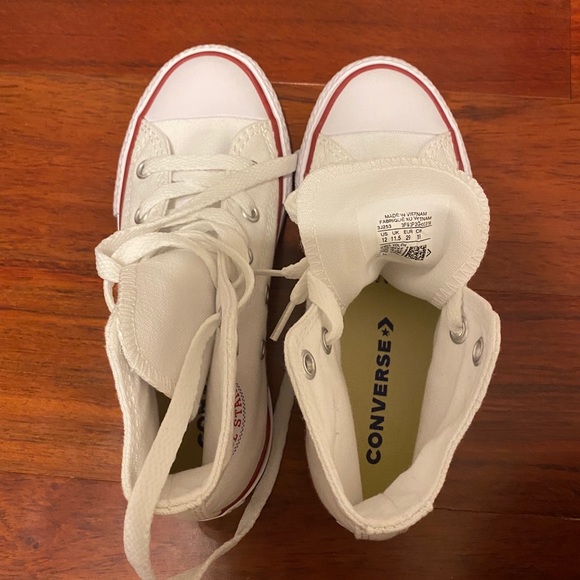 Girls Converse High Tops - Picture 2 of 2